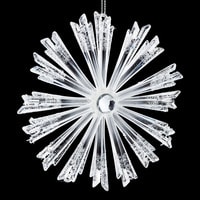 Елочная игрушка Erich Krause Decor Снежинка ледяные кристаллы 47460