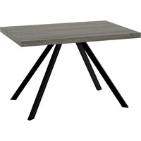 Кухонный стол TMB Loft Манчестер Дуб 1500x600 40 мм (угольный серый)