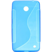 Чехол для телефона Forever S-Line для Lumia 630/635 голубой