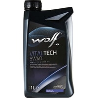 Моторное масло Wolf VitalTech 5W-40 B4 Diesel 1л