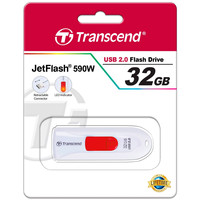 USB Flash Transcend JetFlash 590 32GB (TS32GJF590W)