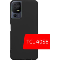Чехол для телефона Akami Matt TPU для TCL 40SE (черный)