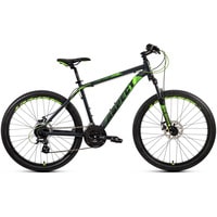 Велосипед Aspect Ideal р.20 2020 (серый/зеленый)