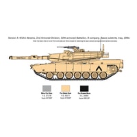 Сборная модель Italeri 6571 M1A2 Abrams With Crew