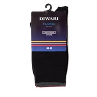Носки DiWaRi Classic 3 пары 5С-08СП (р. 42-43, черный 000)