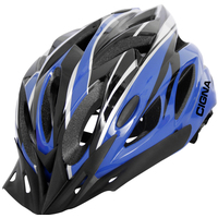 Cпортивный шлем Cigna WT-012 (L, чёрный/синий)