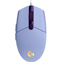 Игровая мышь Logitech G102 Lightsync (сиреневый)