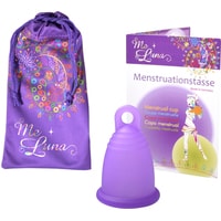 Менструальная чаша Me Luna Classic L кольцо (фиолетовый)