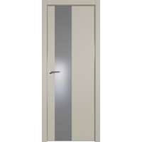 Межкомнатная дверь ProfilDoors 5E 80x200 (шеллгрей/стекло серебряный лак)