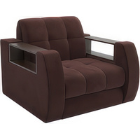 Кресло-кровать Мебель-АРС Барон №3 (велюр, шоколад HB-178 16)