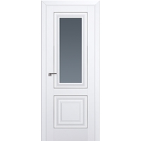 Межкомнатная дверь ProfilDoors 28U L 70x200 (аляска/мателюкс графит серебро)