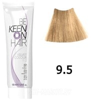 Крем-краска для волос Keen Velvet Colour 9.5 Светлый блондин красный