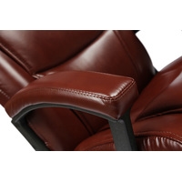 Кресло TetChair Бергамо хром (коричневый)
