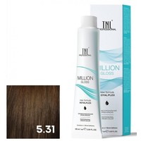 Крем-краска для волос TNL Professional Million Gloss 5.31 100 мл