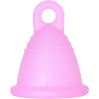 Менструальная чаша Me Luna Soft Shorty L кольцо (розовый)
