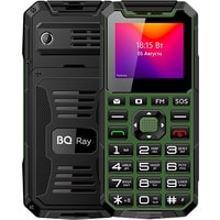Кнопочный телефон BQ-Mobile BQ-2004 Ray (зеленый)