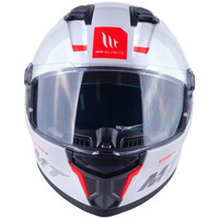 Мотошлем MT Helmets Stinger 2 Solid (XS, глянцевый белый)
