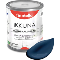 Краска Finntella Ikkuna Keskiyo F-34-1-3-FL002 2.7 л (темно-синий)