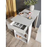 Кухонный стол NN мебель СО 6 Серия 2 00-00112294 (белый)