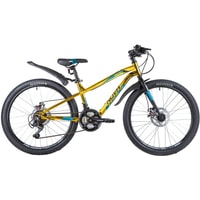Велосипед Novatrack Prime D 24 р.11 2020 (золотистый)
