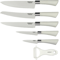 Набор ножей ZEIDAN Z-3086 (белый)