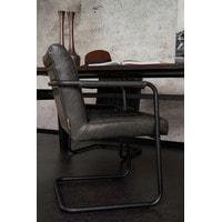 Интерьерное кресло Dutchbone Stitched (черный) в Витебске