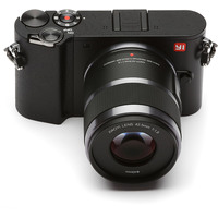 Беззеркальный фотоаппарат YI M1 Double Kit 42.5mm + 12-40mm (черный)