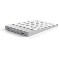 Цифровой блок Satechi Aluminum Slim Rechargeable Bluetooth Keypad (серебристый)