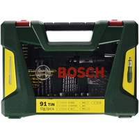Набор оснастки для электроинструмента Bosch 2607017311 (91 предмет)