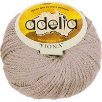 Пряжа для вязания Adelia Fiona 50 г 90 м №500 (бежевый)