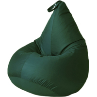 Кресло-мешок Kreslomeshki Капля Оксфорд 210 (XXXL, темно-зеленый)