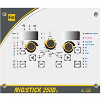 Сварочный инвертор HUGONG Mig/Stick 250D III