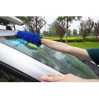 Варежка USBTOP Варежка для бережной мойки автомобиля, чистки и удаления пыли (синий)