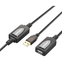 Удлинитель Ugreen US121 10324 USB Type-A - USB Type-A (20 м, черный)