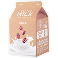  A'Pieu Тканевая маска с молочными протеинами и экстрактом кофе (21 гр)