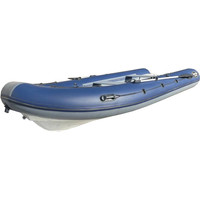 Моторно-гребная лодка Fortis 430 (серый/синий)