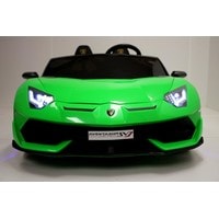 Электромобиль RiverToys Lamborghini Aventador SVJ A111MP (зеленый)