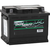Автомобильный аккумулятор GIGAWATT G53R (53 А·ч)