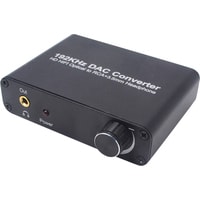 Цифро-аналоговый преобразователь USBTOP Toslink/SPDIF - 3.5mm/RCA Volume
