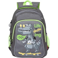 Школьный рюкзак Grizzly RB-052-2/3 (серый)