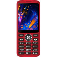 Кнопочный телефон Vertex D571 (красный)