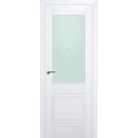 Межкомнатная дверь ProfilDoors Классика 2U L 90x200 (аляска/матовое с прозрачным фьюзингом)
