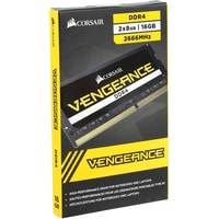 Оперативная память Corsair Vengeance 16GB DDR4 SODIMM PC4-19200 CMSX16GX4M1A2400