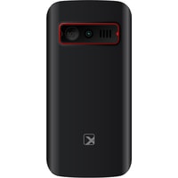 Кнопочный телефон TeXet TM-B323 (черный/красный)