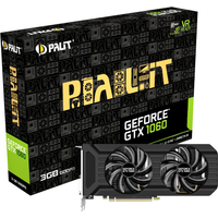 Видеокарта Palit GeForce GTX 1060 Dual 3GB GDDR5 [NE51060015F9-1061D]