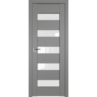 Межкомнатная дверь ProfilDoors 29U L 70x200 (грей, белый триплекс)