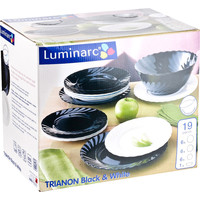 Набор тарелок Luminarc Trianon G8733 (19 шт)