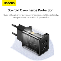 Сетевое зарядное Baseus CCXJ010201