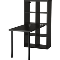 Стол Ikea Каллакс (черно-коричневый/черный) 292.281.25