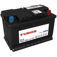 Автомобильный аккумулятор Tubor AGM R+ (70 А·ч)